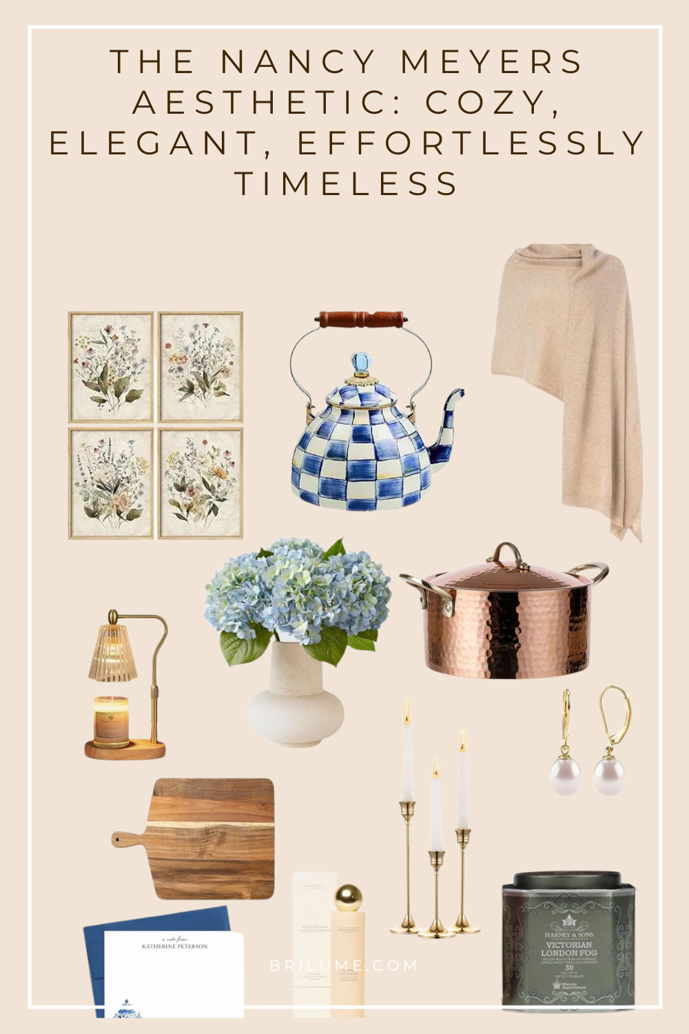 The Nancy Meyers Aesthetic: How to Create a Cozy, Elegant Home That Feels Like a Movie